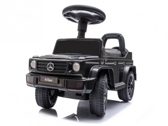 Trotteur Mercedes G-Class noir avec klaxon et son de moteur