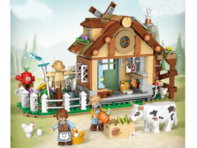 Jeu de construction créatif Ferme Jardin Ferme 899 él ZA5344