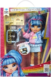Rainbow High Jr. High poupée Skyler Bradshaw – chanteuse rock avec micro