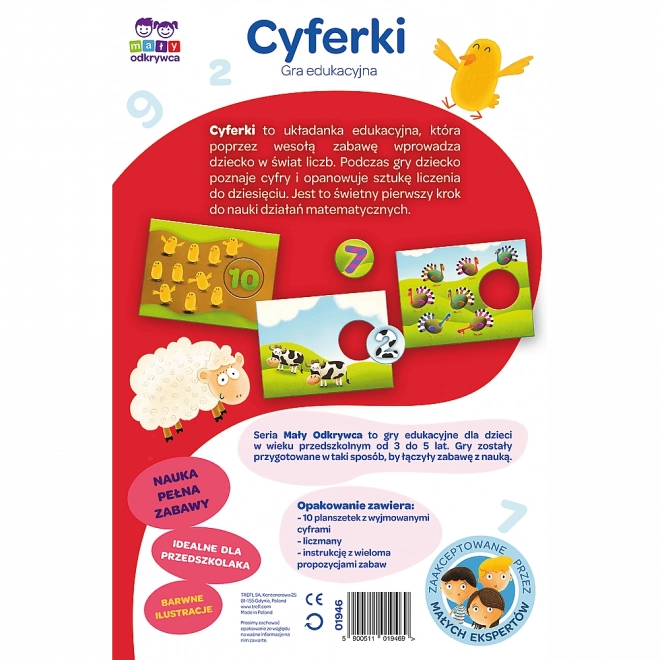 Jeu éducatif Chiffres de la série Petit Découvreur Trefl