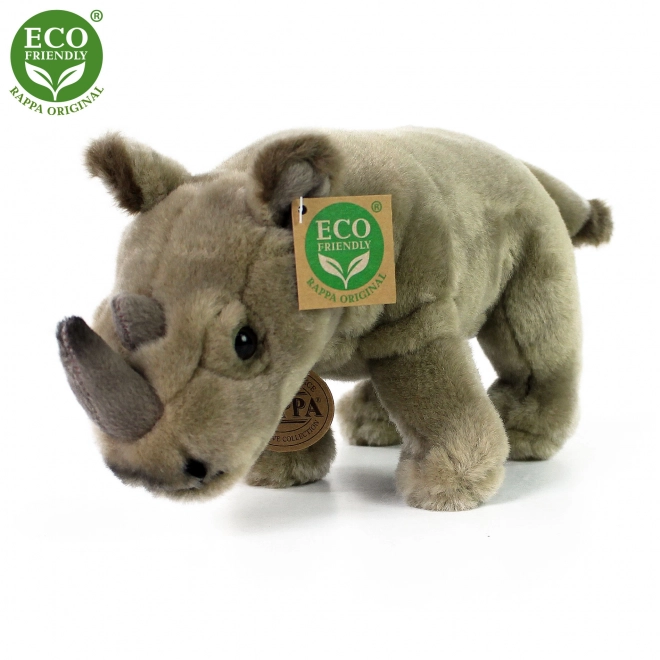 Rhinocéros en peluche debout 23 cm Éco-Friendly