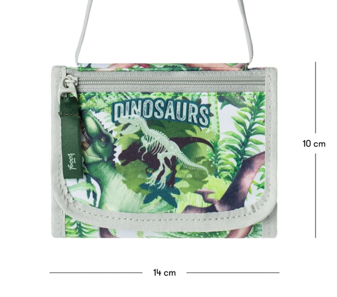 Porte-monnaie BAAGL pour le cou Dinosaurus