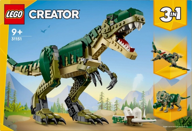 LEGO Creator 3 en 1 31151 Tyrannosaure