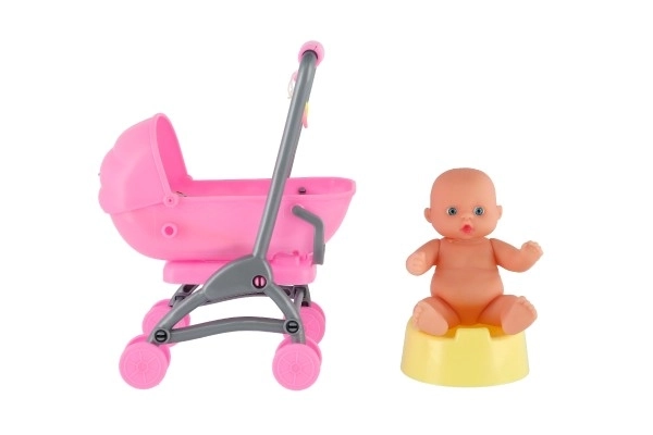 Ensemble de jeu Poussette avec bébé