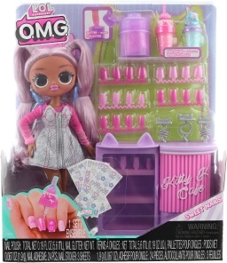 poupée L.O.L. Surprise O.M.G. Sweet Nails Kitty K Café