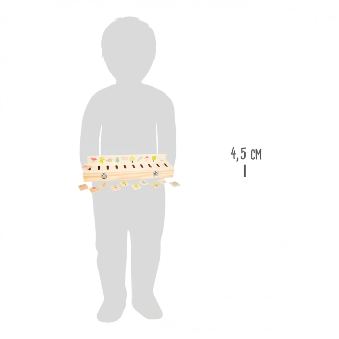 Jouet éducatif moteur en bois pour le tri Small Foot