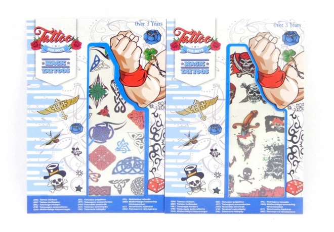 Autocollants tatouages pour garçons