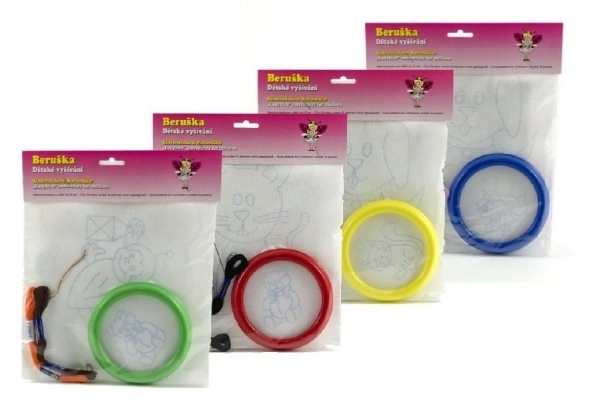 Kit de broderie pour enfants dans un cadre