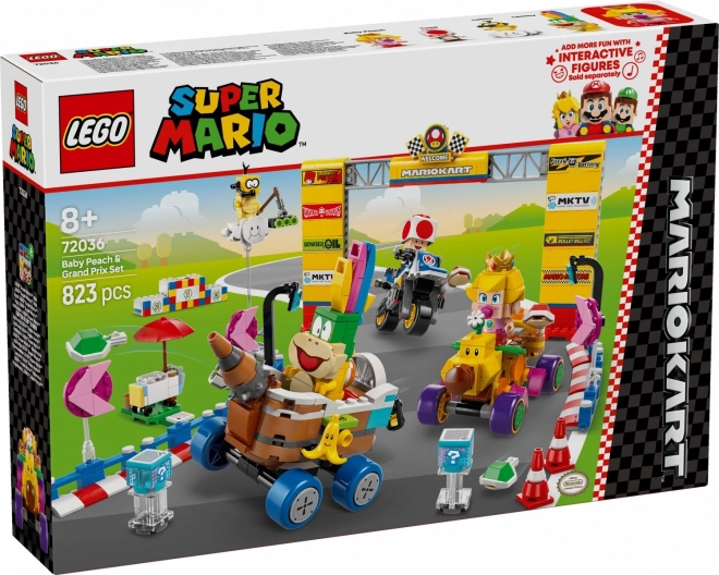LEGO Super Mario Baby Peach et set Grand Prix