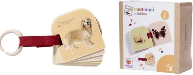 Montessori mon premier livre en bois avec des animaux