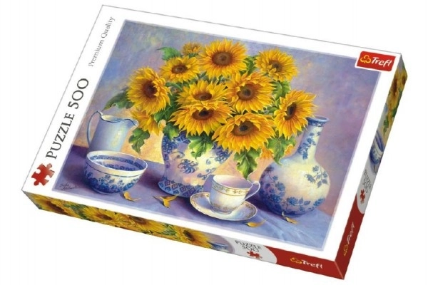 Puzzle 500 pièces Tournesols