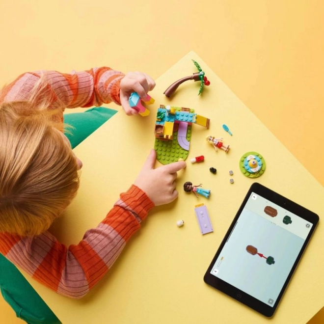 Lego Friends aire de jeu pour cochons d'Inde