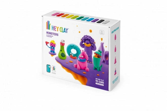 Hej Clay ensemble de plastique Monsters