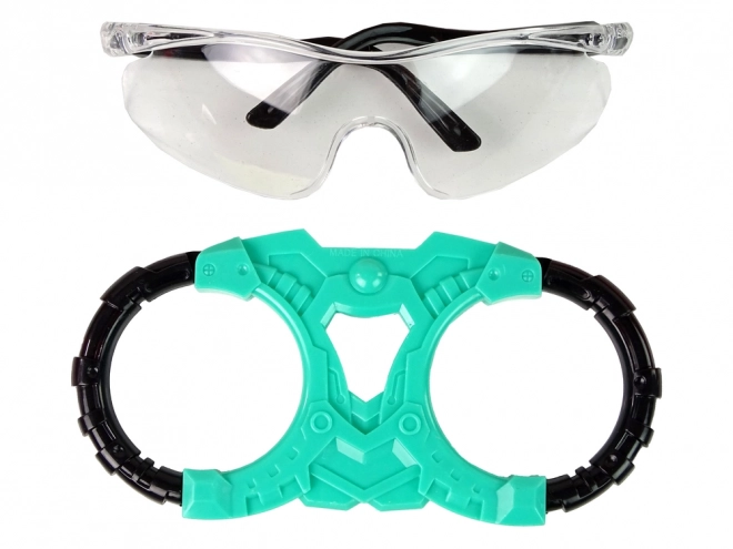 Jouet cosmique avec épée et lunettes de protection