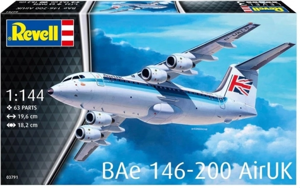 Maquette en plastique BAE 146 RJ85 1/144