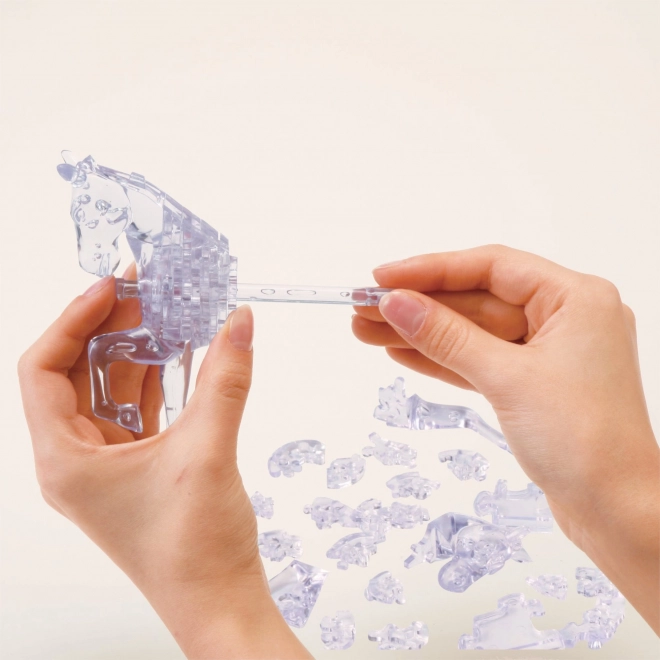 Puzzle 3D Crystal Cheval 100 pièces