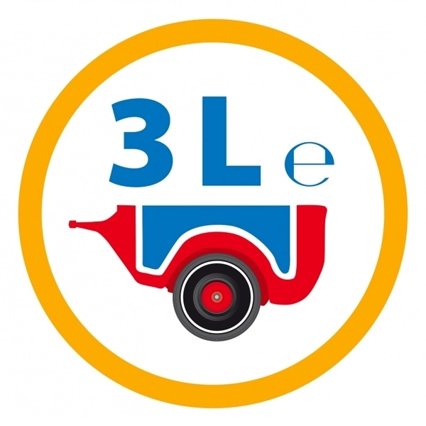 Remorque pour porteur BIG Bobby Car rouge