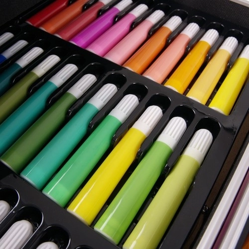 Grande valise de peinture avec licorne Maaleo 22768