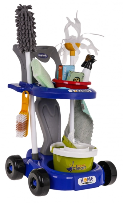 Kit de nettoyage à roulettes XXL 3-en-1 + accessoires
