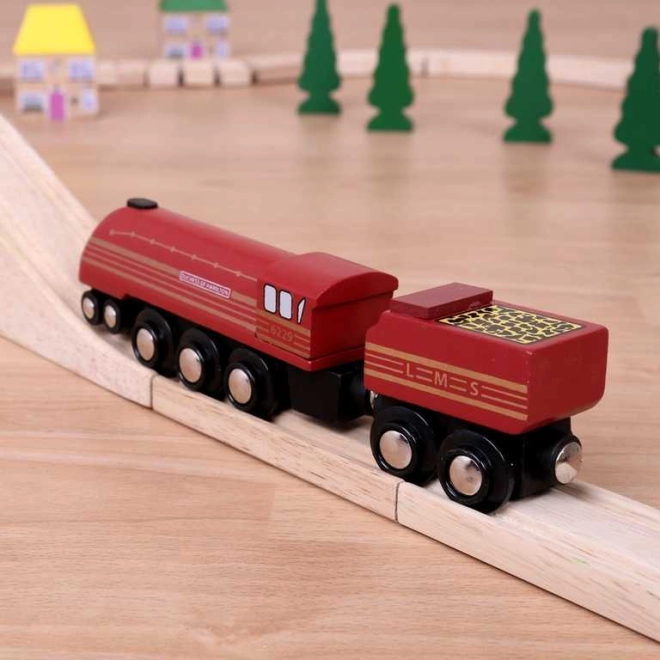Compatible avec la plupart des circuits ferroviaires en bois