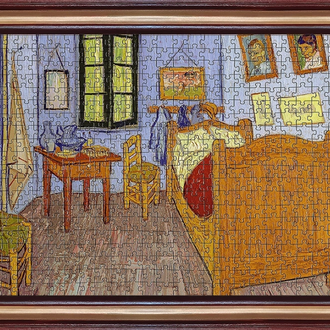 Puzzle artistique encadré Chambre à Arles 500 pièces