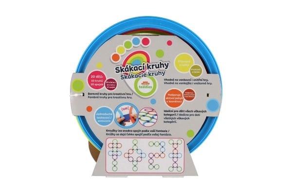 Cercles de saut colorés pour enfants et adultes