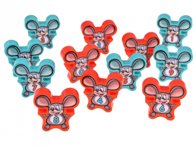 Jeu familial souris tombantes Fromage en équilibre