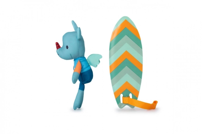 Lilliputiens - surfeur dragon Joe - jouet magique pour le bain