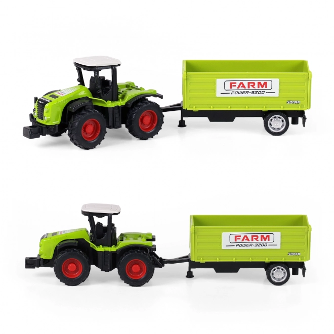 Tracteur avec remorque de la collection Ma petite ferme