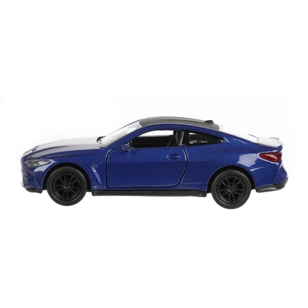 Auto Welly BMW M4 métal/plastique 12cm 4 couleurs à friction