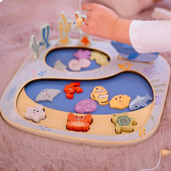 Jouet de pêche Tooky Toy Montessori
