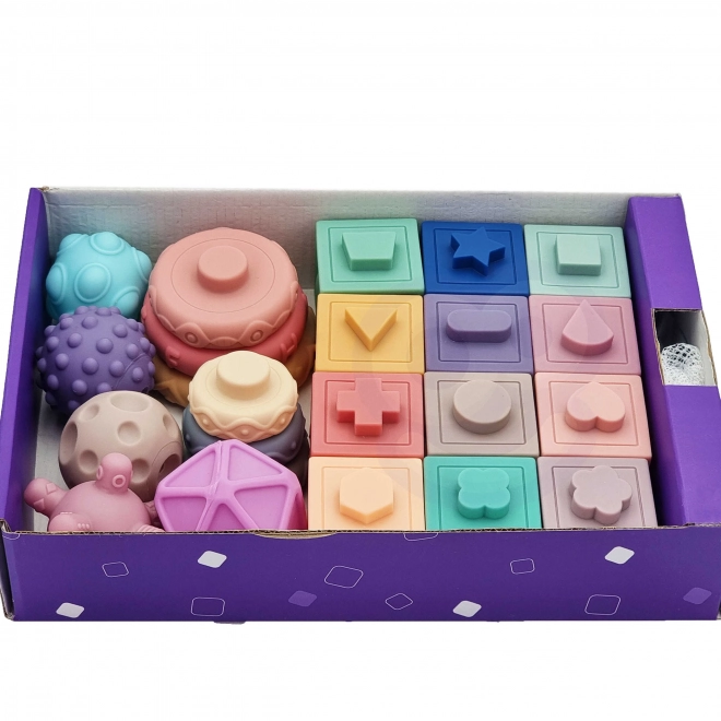 Woopie cubes sensorielles pour enfants avec comptage