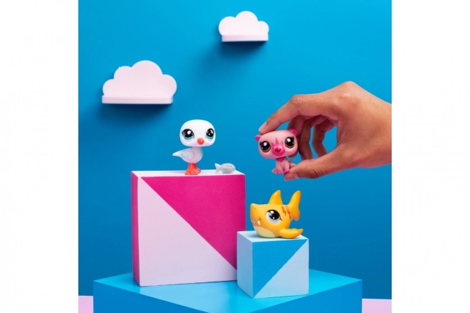 Figurines Littlest Pet Shop 3 pièces