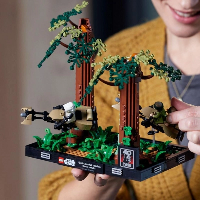 LEGO® Star Wars™ 75353 Chasse à Speeder sur la planète Endor™ – diorama