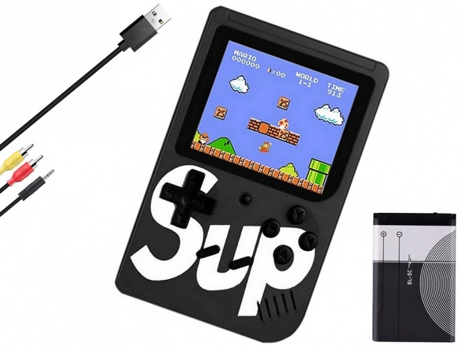 Console de jeu rétro portable avec 400 jeux