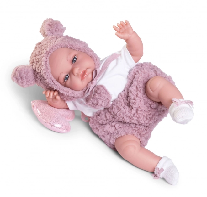 Antonio Juan 70361 TONETA - poupée bébé réaliste avec fonction de mouvement spéciale et corps en tissu doux - 34 cm