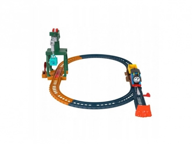 Tom et ses amis locomotive avec grue Charles et cargaison