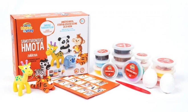 Pâte à modeler durcissante - Animaux