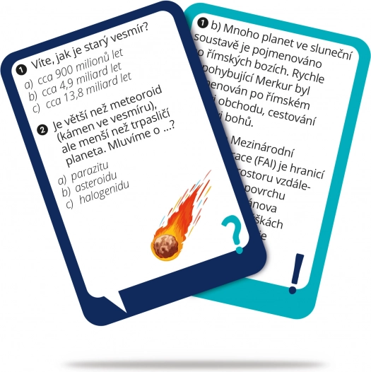 Quiz de Poche Junior – Jeu de Voyage Spatial