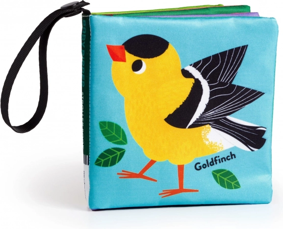 Mudpuppy Livre en tissu pour poussette Oisillon