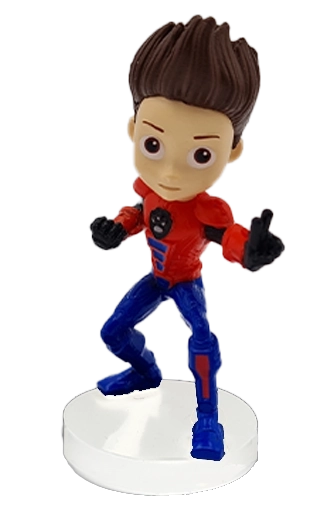 Figurine Pat' Patrouille avec tampon