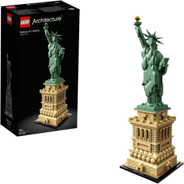 lego architecture statue de la liberté