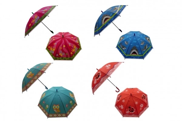 Parapluie coloré rétractable pour enfants