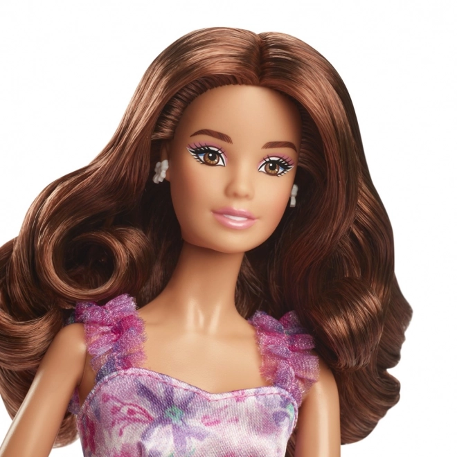 Poupée Barbie avec signature de souhaits d'anniversaire