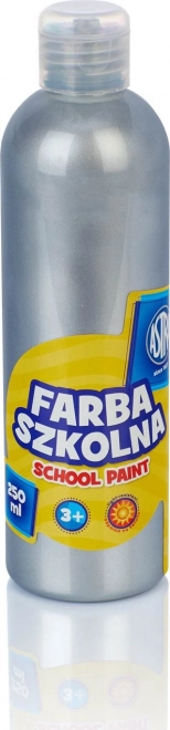 ASTRA peinture gouache affiche 250 ml argent métallisé