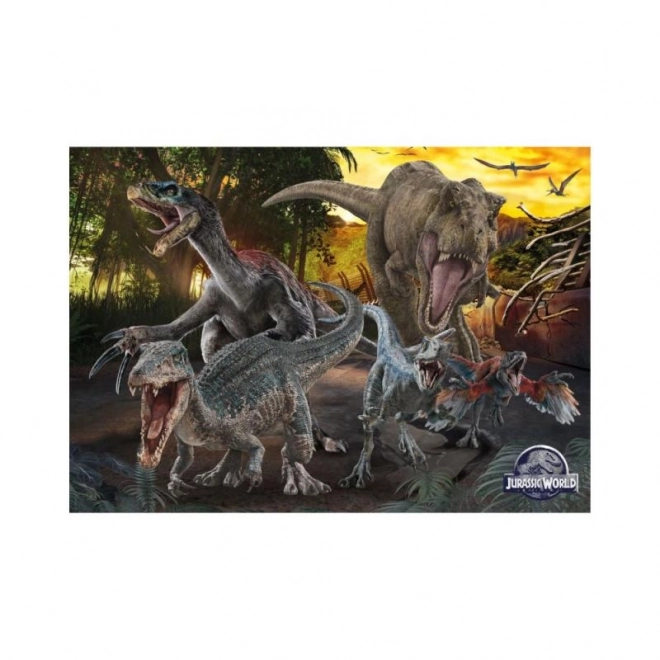 Puzzle Monde Jurassique 300 pièces XL