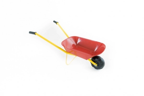 Brouette en métal pour enfants - rouge