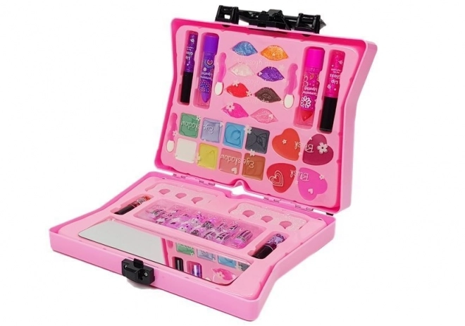 Trousse de maquillage pour filles Ombres à paupières Vernis à ongles