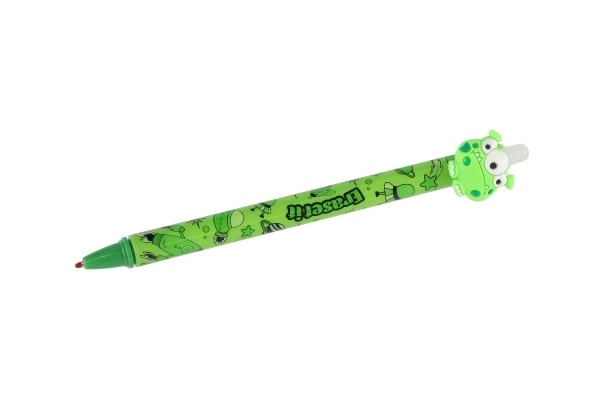 Stylo/bille effaçable véhicule 0,5 plastique bleu 6 couleurs