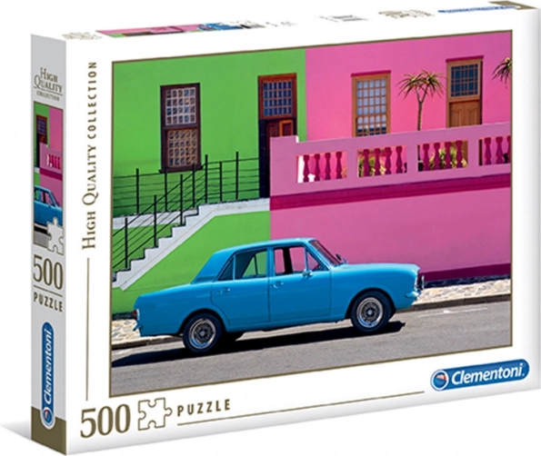 Puzzle 500 pièces Voiture bleue